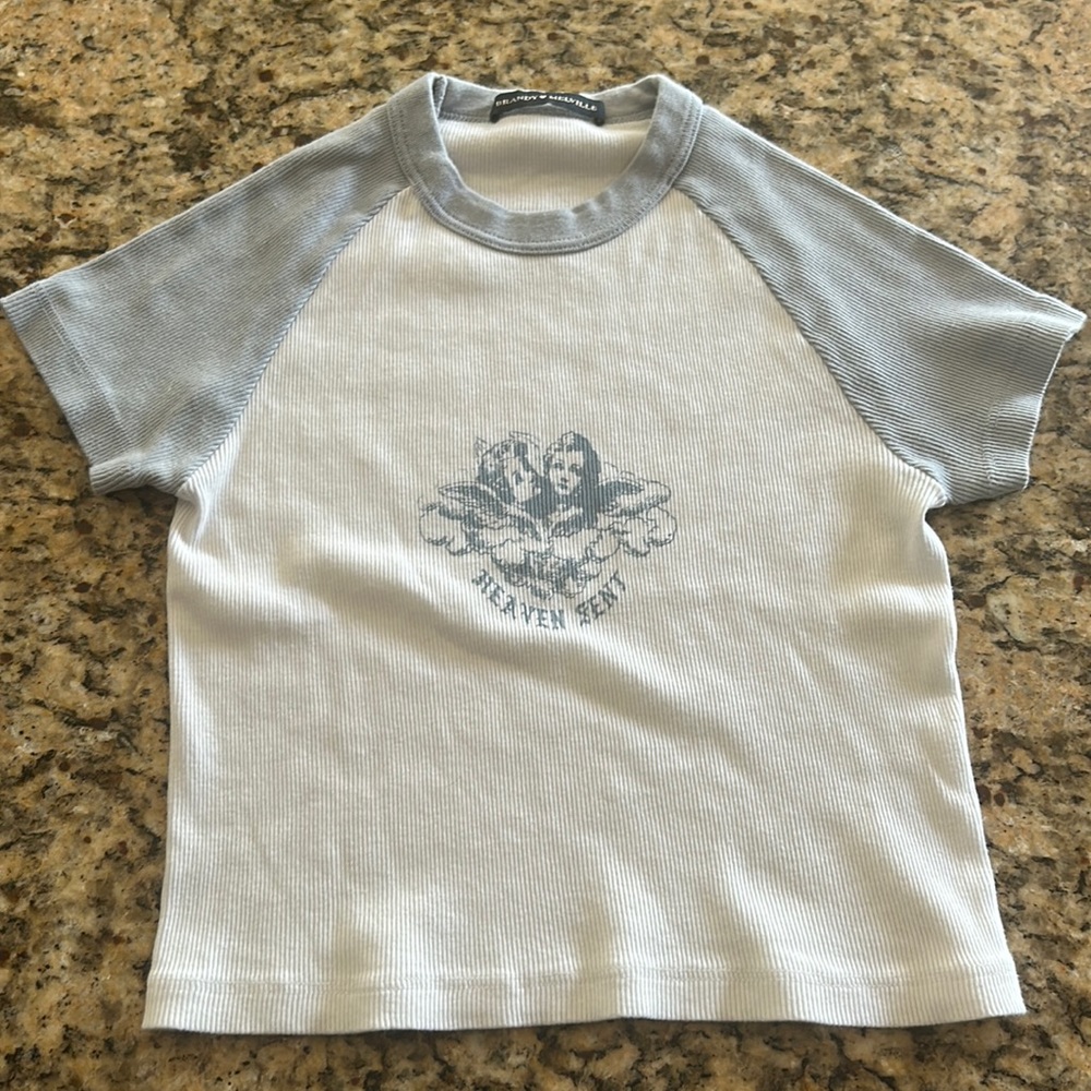 Brandy Melville “heaven sent” baby tee